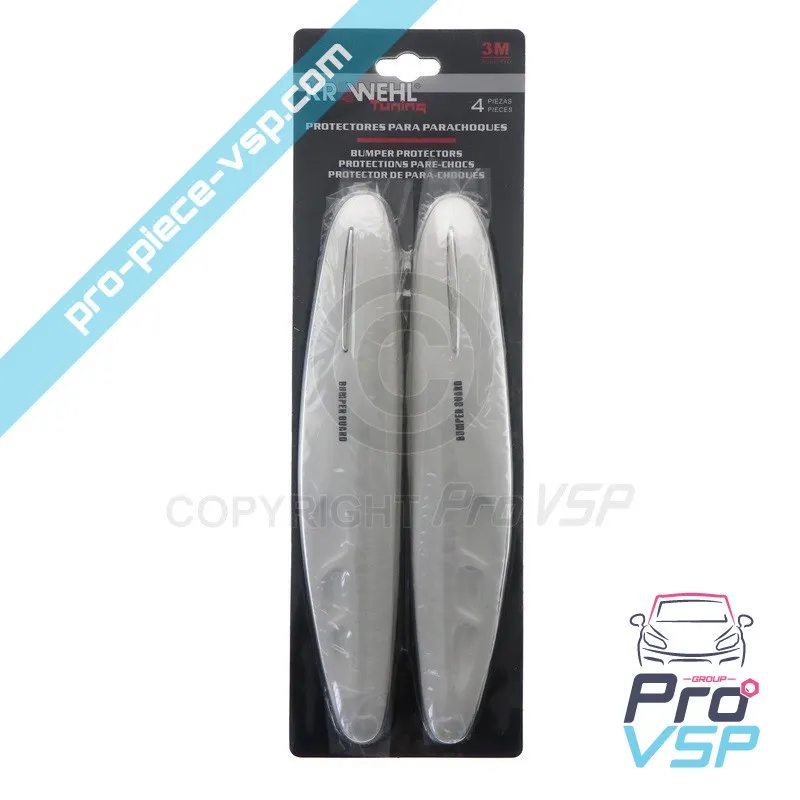 Weißer Stoßfängerschutz