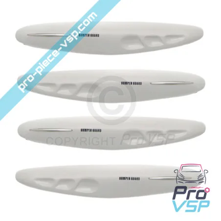 White bumper protection