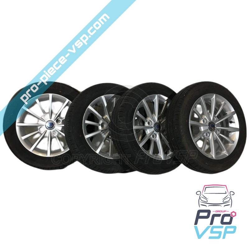 Pack rims + tires