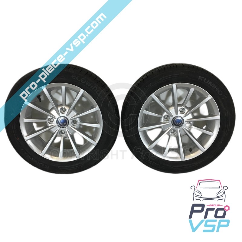 Pack rims + tires