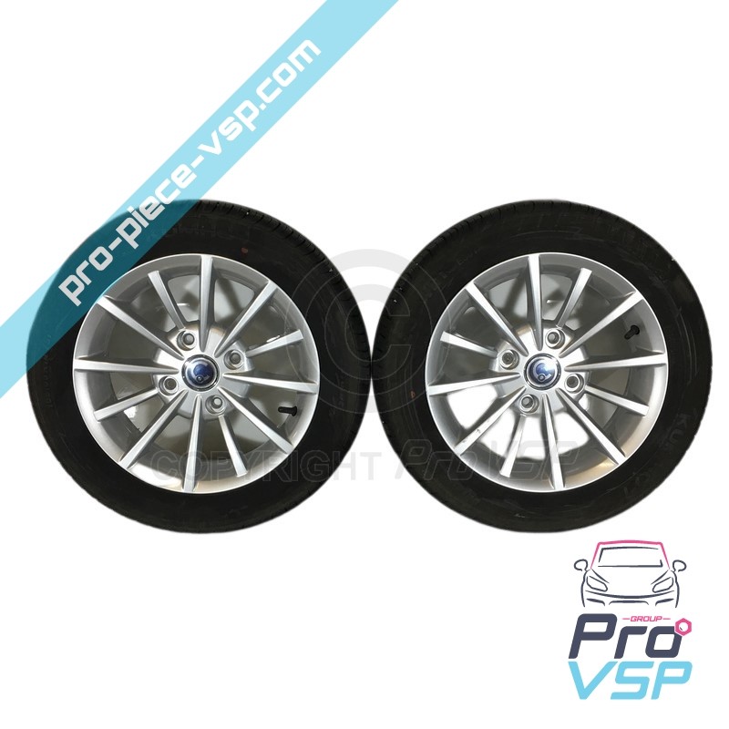 Pack rims + tires