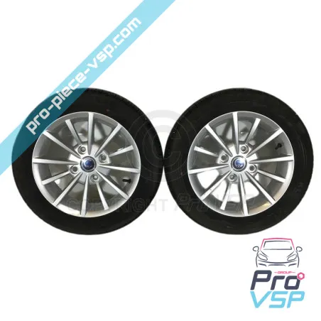 Pack-Felgen + Gebrauchte Reifen für Casalini M10 M12