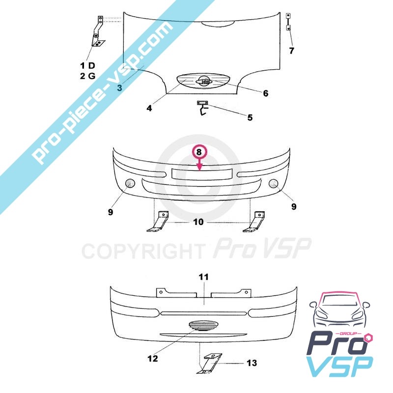 Front impact