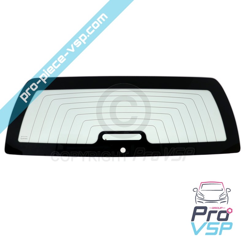Defrosting rear bezel
