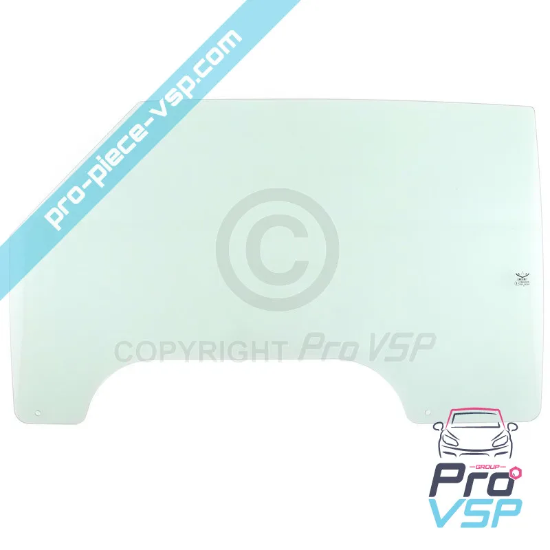 Vitre de porte gauche pour chatenet ch26 , ch28 , ch30 , ch32 , pick-up , sporteevo