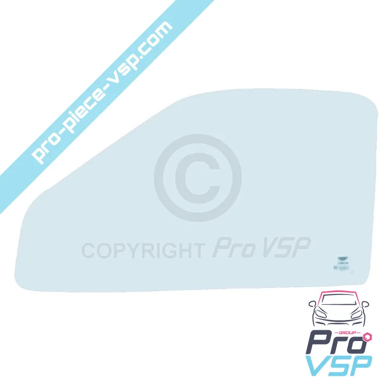 Linke Türfenster für Italcar T2 und T3