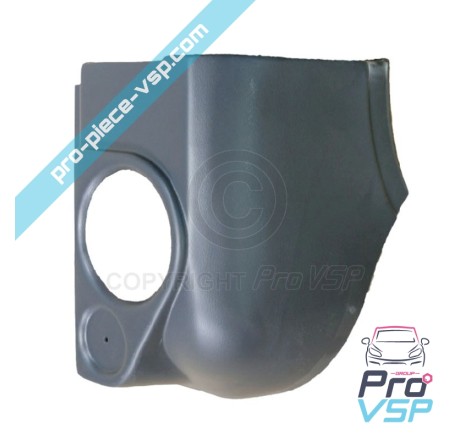 Right rear bumper hoof