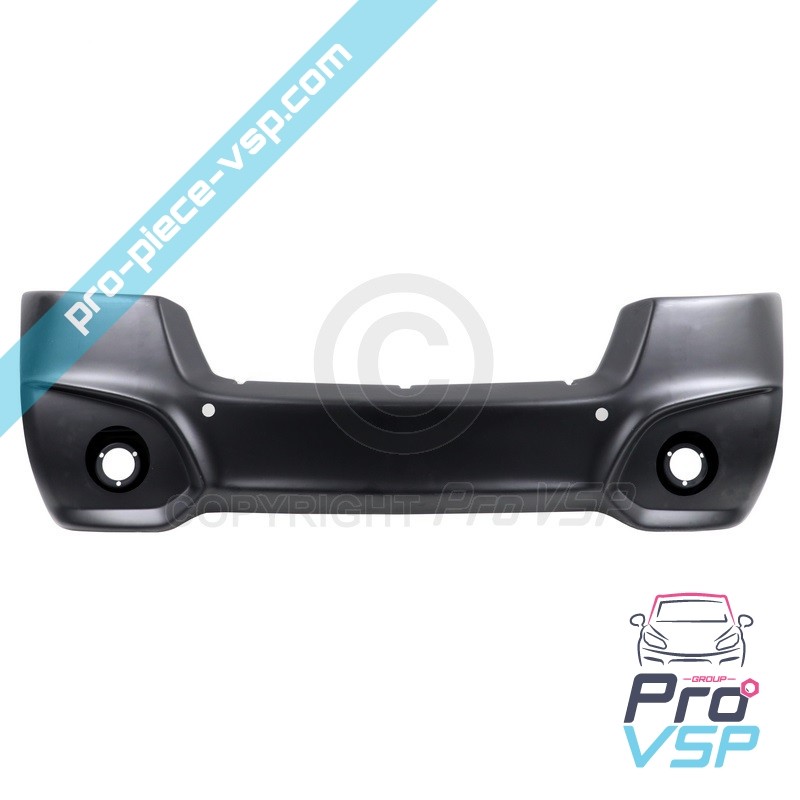 Rear bumper adaptable ABS plastic for for Chatenet ch26 sporteevo (Fase 2)