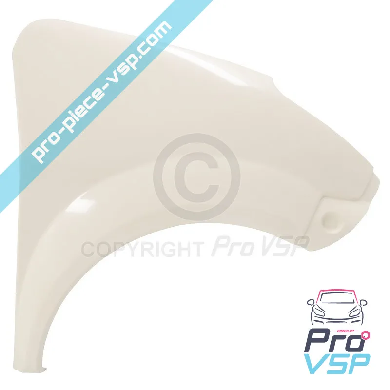 Right front wing adaptable fiber for Aixam City Roadline Scouty Crossline