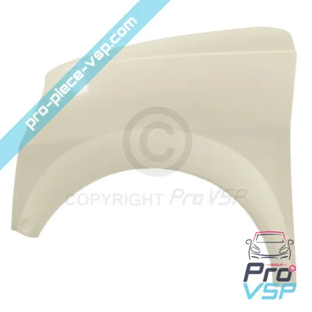 Ala delantera izquierda adaptable en fibra para Aixam A721 A741 A751 Scouty Crossline