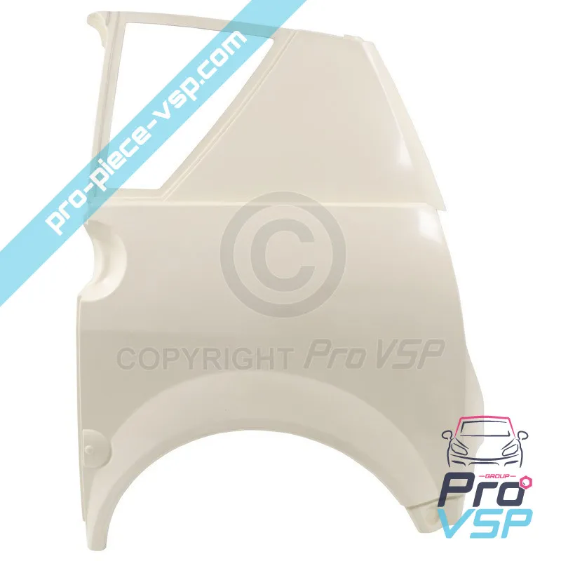 Left rear wing adaptable fiber for Aixam A721