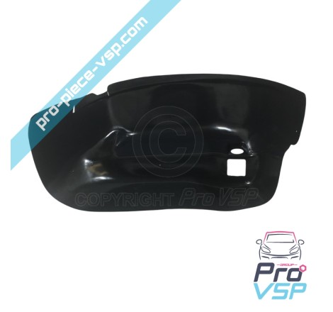 Right rear wheel passage