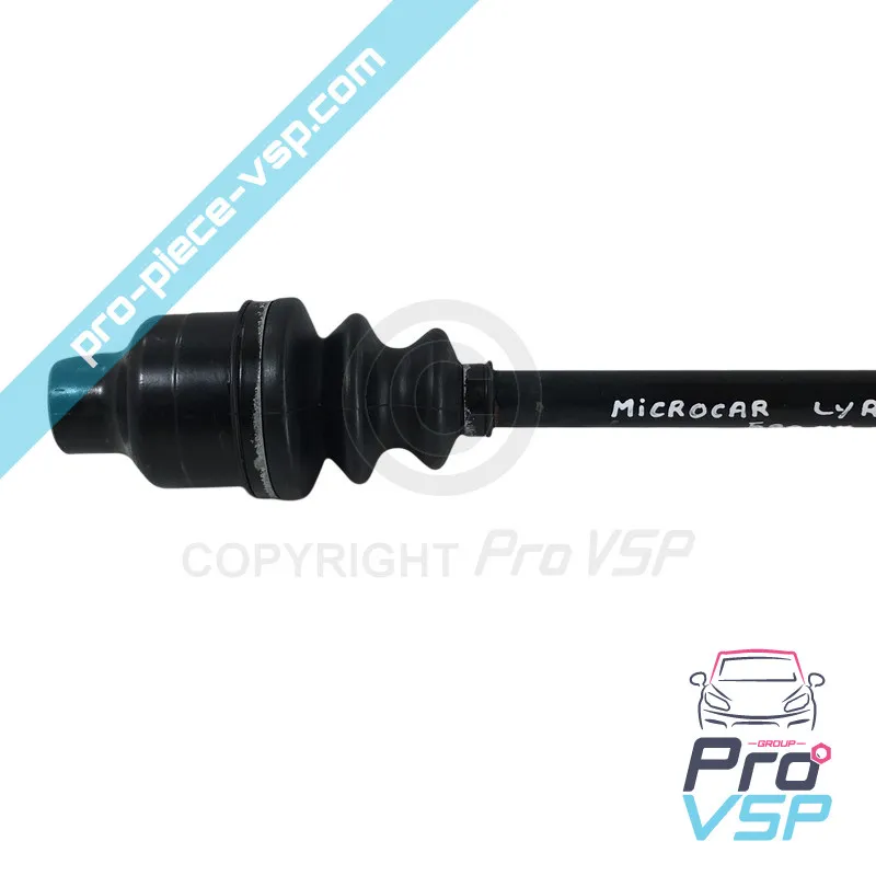 Cardan droit occasion pour Microcar Lyra