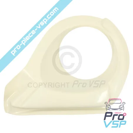 Entourage de phare gauche adaptable en fibre pour aixam 300sl 400sl