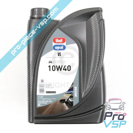 Engine oil for cars without license