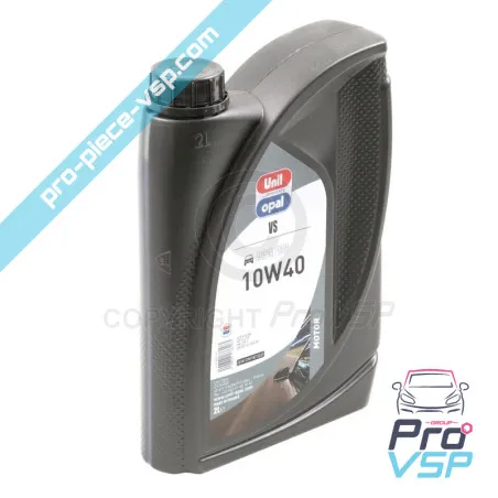 Engine oil for cars without license