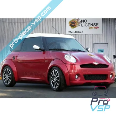 Bara de protecție înainte de tuning chatenet ch26 ch28 ch30 ch32 pick-up sporteevo