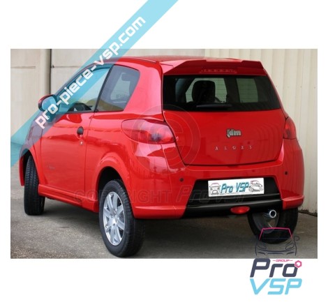 Tuning rear bumper