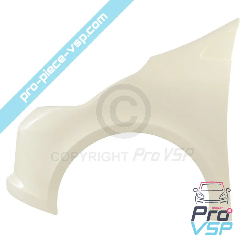 Aile avant gauche adaptable en fibre pour Jdm Aloes