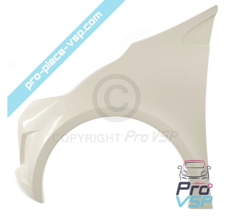 Front left tuning wing