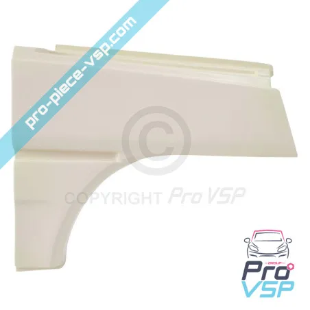 Right front wing adaptable fiber for Aixam 325i 400i