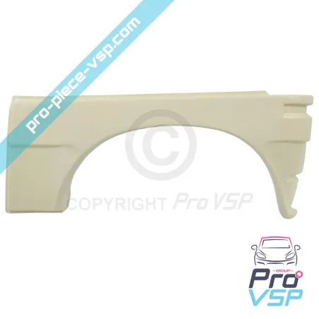 Left rear wing in fiber for aixam 325i 400i