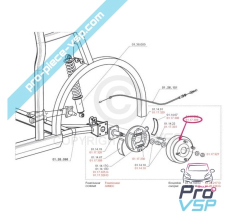 Brake drum ( Gimec )