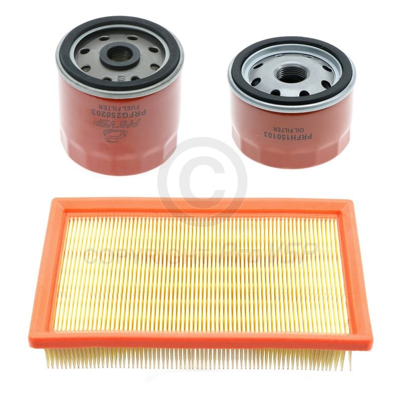Kit 3 Moottorisuodattimet Lombardini focs