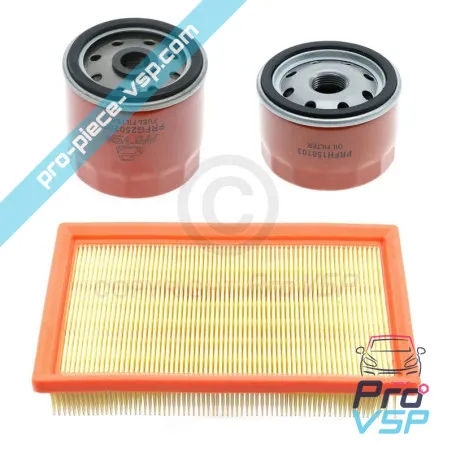 Kit 3 Motorfilter Lombardini focs