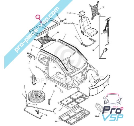 Range posteriore