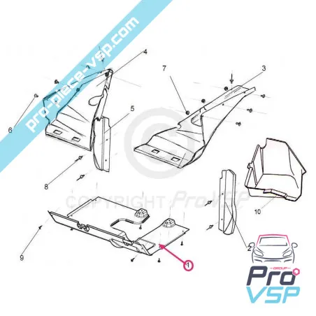 Protecție de protecție adaptabilă pentru Italcar T3
