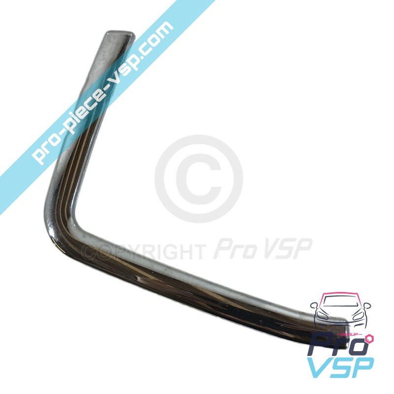 Chrome right bumper front