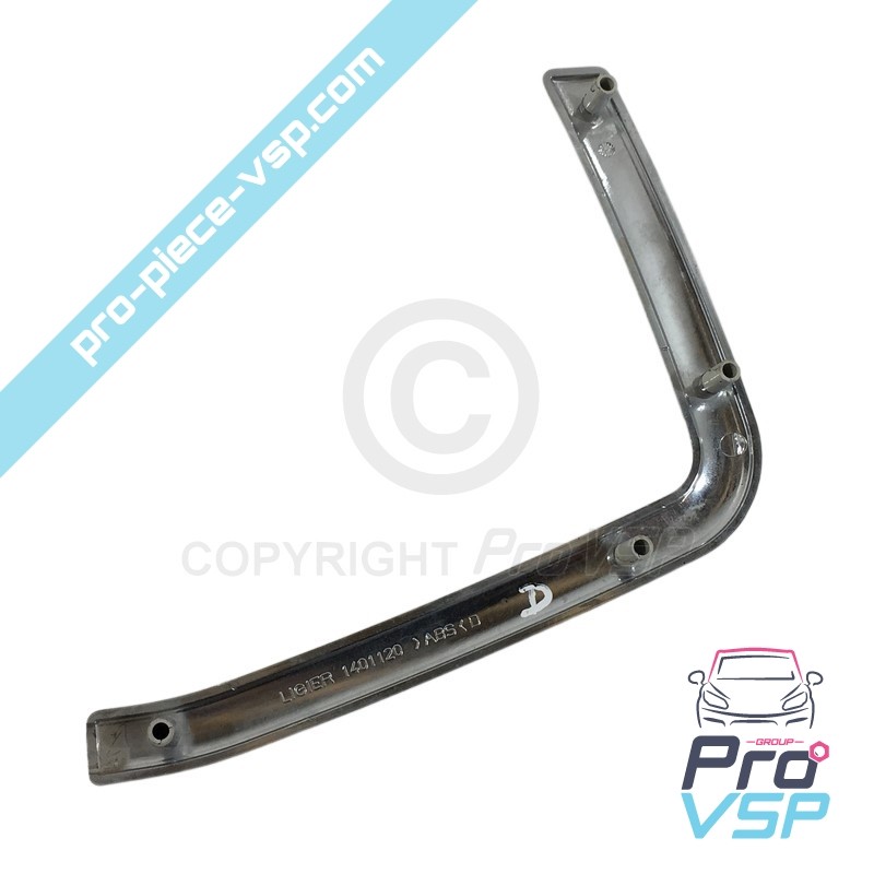 Chrome right bumper front