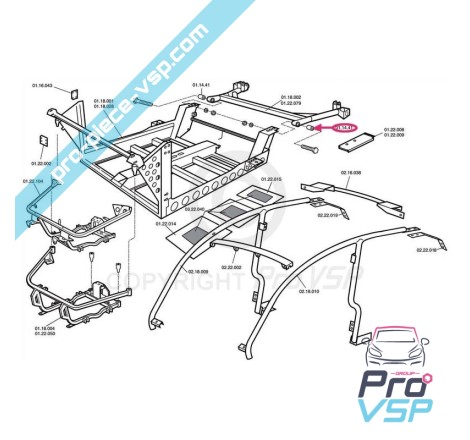 Silent axle block