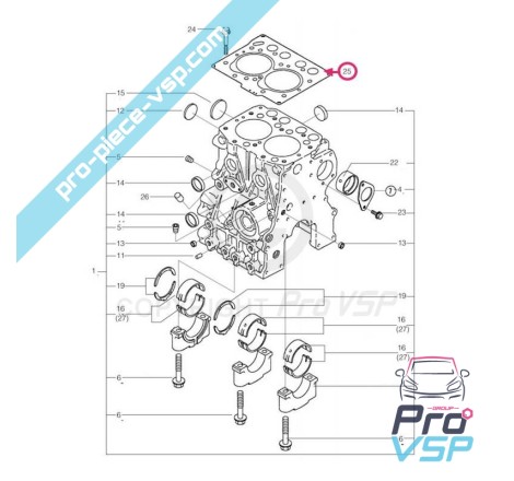 Cylinder head gasket