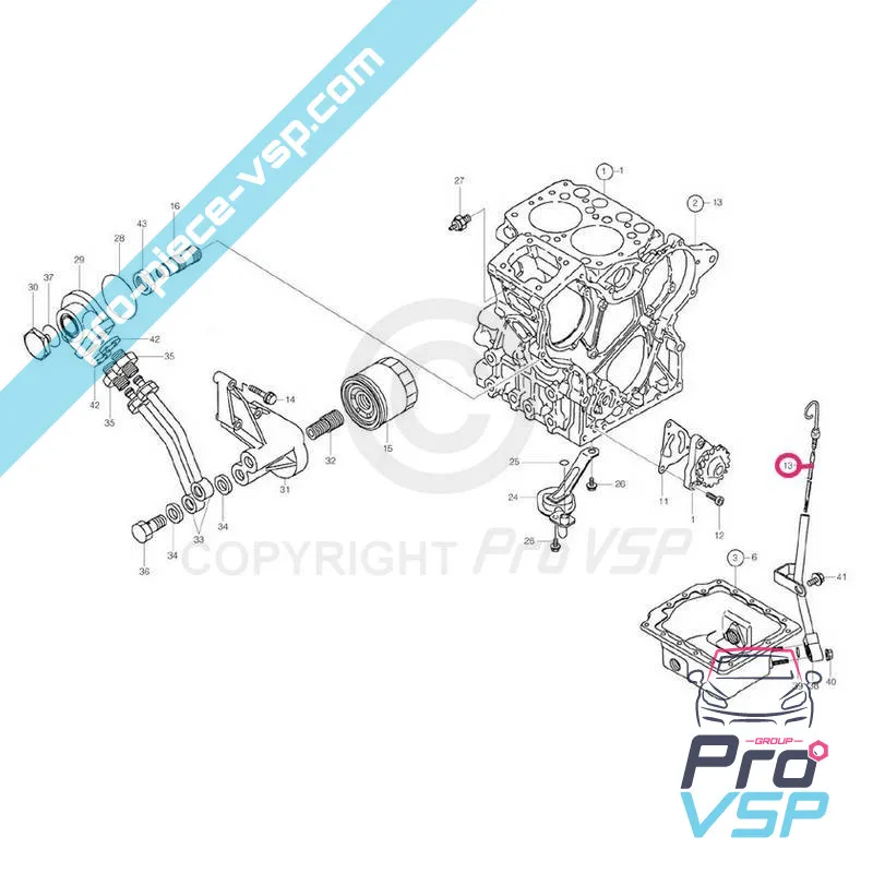 Ölmesser für Mikrocar chatenet jdm bellier Motor yanmar