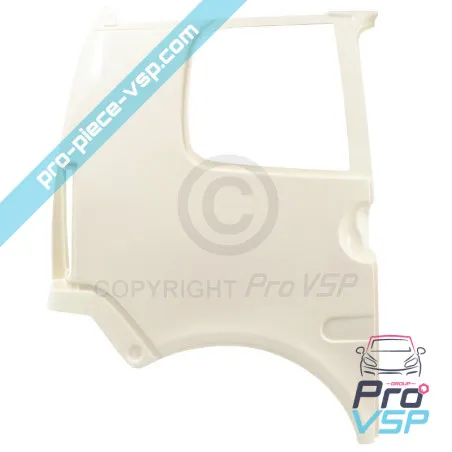 Right rear wing adaptable fiber for Aixam 300 , 400 e s sl