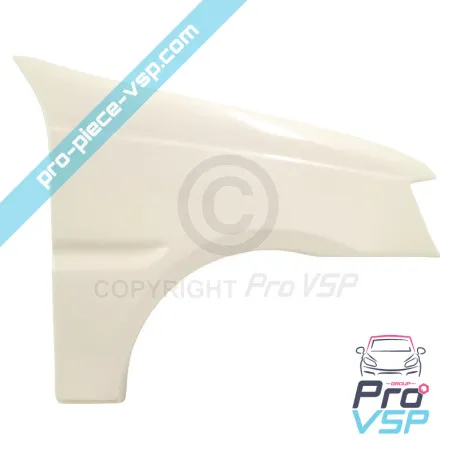 Right front wing adaptable fiber for Aixam A540