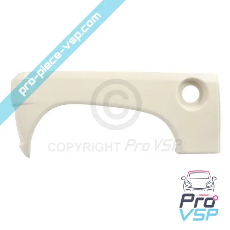 Right rear wing adaptable fiber for Aixam A540