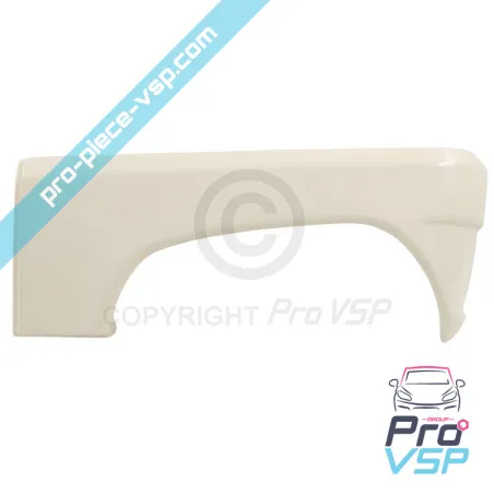 Left rear wing adaptable fiber for Aixam A540