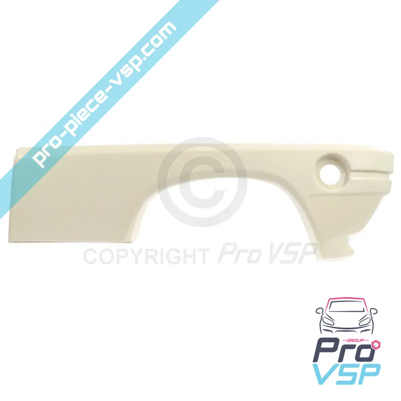 Left rear wing adaptable fiber for Aixam A550