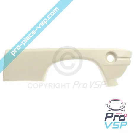 Left rear wing adaptable fiber for Aixam A550