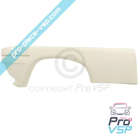 Right rear wing adaptable fiber for Aixam A550