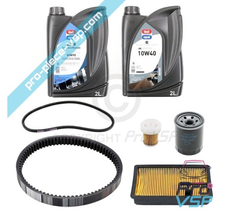KIT Wartung mit Gürtel für Aixam