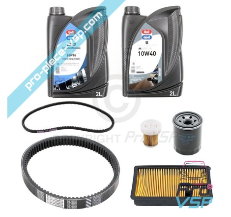 KIT Wartung mit Gürtel für Aixam Impulsion