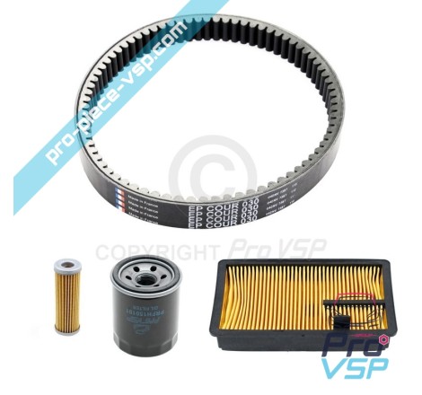 KIT Wartung mit Gürtel für Aixam 400i 500ut 500sl 500i 500sl 600i A550