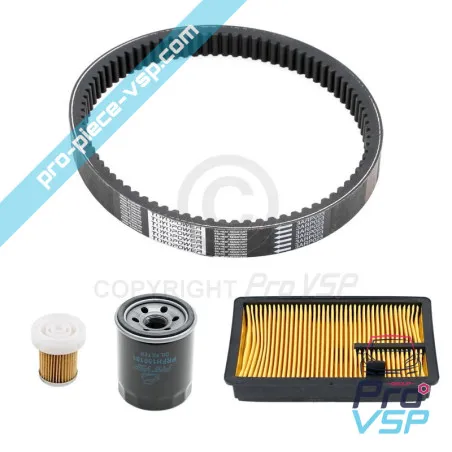 Kit de mantenimiento con cinturón Aixam Impulsion Vision