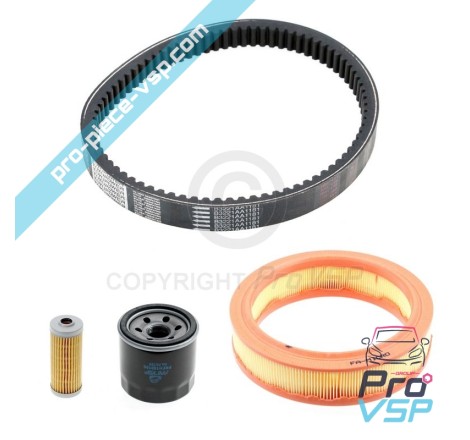 KIT Wartung mit Gürtel für bellier opale divane jdm titane albizia Abaca-Motor yanmar