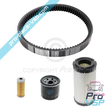 Kit de mantenimiento con cinturón chatenet ch26 ch32 sporteevo jdm abaca aloes roxsy xheos motor yanmar