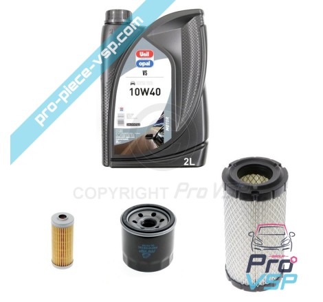 Motorwartungskit Yanmar Bicylinder und zylindrischer Luftfilter